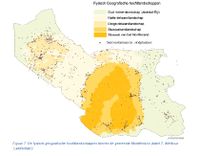 Fysisch geografische hoofdlandschappen in Montferland