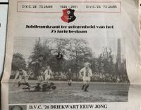 Jubileumkrant DVC 75 jaar